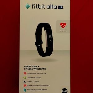 Fitbit Alta HR, new in box, never opened